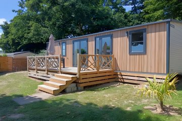 Mobil-home Premium 40m² - 3 chambres - 2 salles de bain - La Hallerais