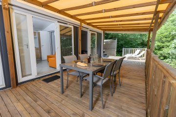 Mobil home Ciela Prestige SPA - 2 chambres dont 1 suite parentale - draps, serviettes et barbecue - Les Princes d'Orange