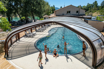 camping lac bleu chatillon en diois