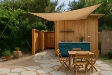 Emplacement Luxe Cook'n'camp Outdoor - Beauregard Plage