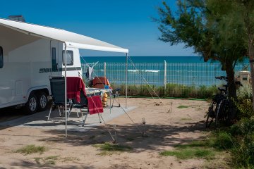 Emplacement GRAND CONFORT 1ère ligne vue mer - Les Méditerranées - Beach Garden