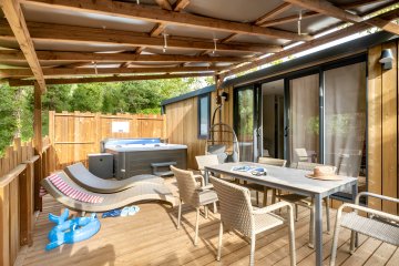 Mobil home Ciela Exception SPA 3 chambres dont 1 suite parentale - Le Pommier