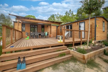 Mobile-home Ciela Privilège Tribu - 2 mobile home -5 bedrooms - Le Pommier