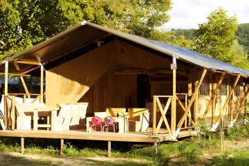 Safari Tent - 2 bedrooms - 1 bathroom - - Le Ruisseau