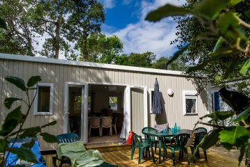 Mobilhome Sirène 3 Clim (3 dormitorios, 32m²) terraza, aire acondicionado - Le Bois de Valmarie