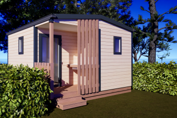 Emplacement Grand confort avec sanitaire Individuel - 110m2 - International d'Aups