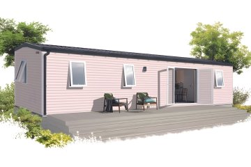 Mobil-home Confort+ 6 personnes 3 chambres 2 sdb - Les Ajoncs d'Or
