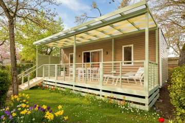 Stacaravan Elegance 2 badkamers - Parco delle Piscine