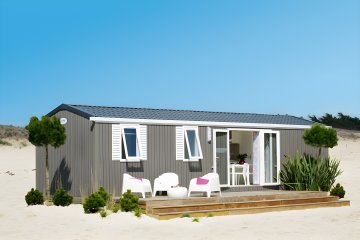 Stacaravan Comfort+ 8 personen 4 slaapkamers 37m² - Le Clos Virgile