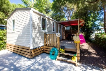LUXURY Mobile Home (air conditioning + TV + dishwasher) 6 - Les Champs Blancs