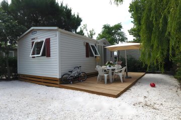 Mobilhome CONFORT (aire acondicionado + tv) - Les Champs Blancs