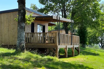 Eco-Lodge Premium sur pilotis avec vue - La Nouvelle Croze