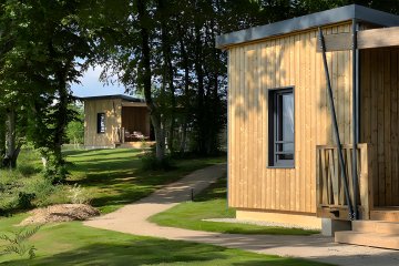 Eco-Lodge Premium avec vue - La Nouvelle Croze