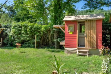 Emplacement **** avec sanitaire privé - Le Castel Rose