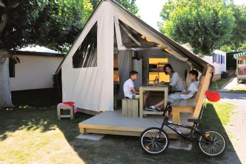 Bungalow Junior 2 chambres 4 personnes 17m² - Riez à la Vie