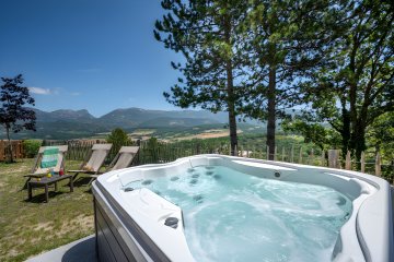 Cottage 8p 4Hab 2Baños Premium clim spa - Les Bois du Chatelas