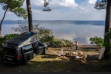 Emplacement Confort - électricité - Vue lac - Le Tedey