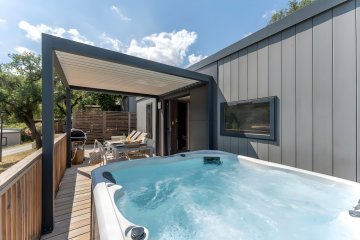 TAOS PREMIUM Jacuzzi 2 CH 4/5 PERS 2 Sdb - Domaine de Miremer
