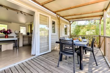 Mobil Home Evolution 4 Pièces 6/8 Personnes Climatisé + TV - Argelès Vacances