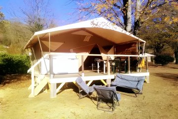 Petit Lodge 3 Pièces 5 Personnes Sans Sanitaire - Cœur d'Ardèche