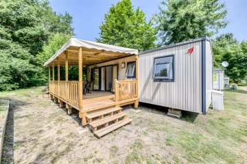 Mobil Home Premium+ 4 Pièces 6 Personnes Climatisé + TV - La Clairière