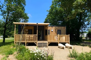 Lodge PREMIUM 3 Pièces 4 Personnes + TV - Le Domaine de Mesqueau