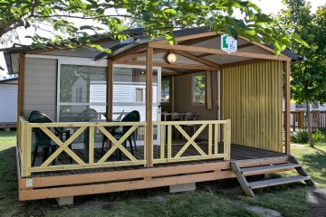 Chalet Evasion 5 personnes 2 chambres 24m² - L'Orée du Bois