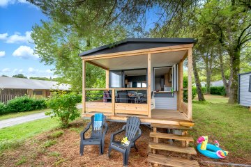 Mobil-home Ciela Privilège Bay - 2 chambres - Vue sur le lac - barbecue - Le Lac de Thoux