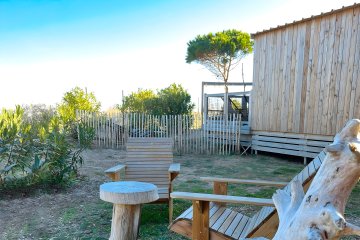 Cottage Oasis 2 chambres vue mer avec spa Premium - Domaine La Franqui