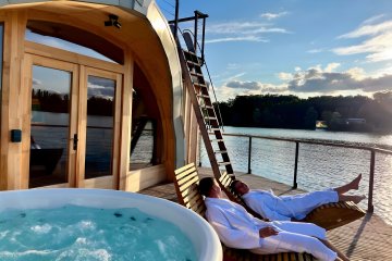 Cabane Spa Les Flots - Domaine des Feuilles