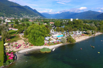 camping miralago tenero contra lac majeur