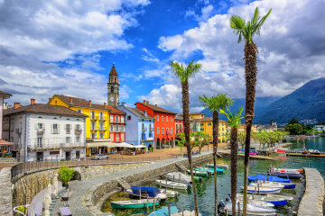 camping miralago tenero contra lac majeur