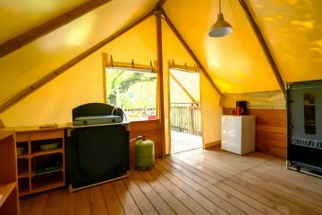 Lodge Nature 5 pers 2 Zi ** - Arc en Ciel