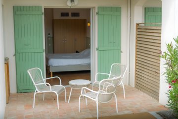 Chambre Ecume avec terrasse Prestige - Les Grenettes