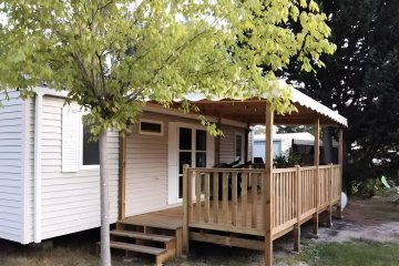 Mobil Home Grand Confort 3 Pièces 4/6 Personnes Climatisé + TV - L'Arbre d'Or
