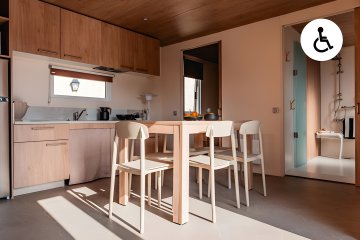 6p - Cottage Access' PMR CONFORT climatisé - Club La Côte des Roses