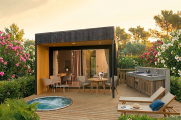 Lodge Praia Private Spa 1/2 persons - Au Paradis des Campeurs