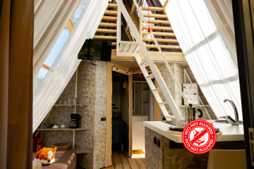 Tente Luxury Lodge avec Jacuzzi - Europa Silvella
