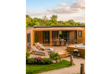 COTTAGE PREMIUM DUO – 8 PERS. – Met airco - Village de la Guyonnière