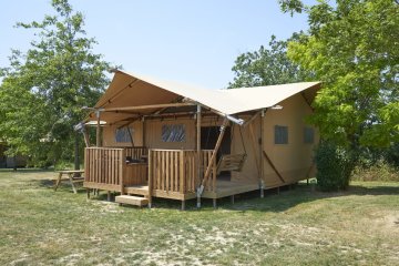 Safari tent Flétan - RCN La Ferme du Latois