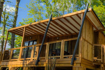 SUNELIA LUXE CHALET SPA + clim - 2 chambres - 2 salles de bain - 4pers. - Le Ruisseau