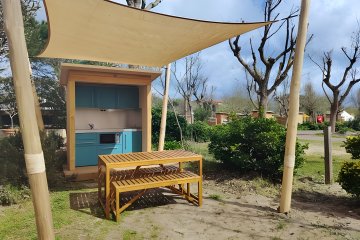 Emplacement Premium Cook'n'camp intérieur - Beauregard Plage