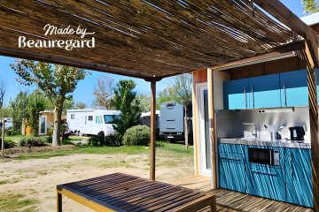 Emplacement Luxe Cook'n'camp intérieur - Beauregard Plage