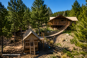 Tente Safari Duo 4 bedrooms Prestige Plus - La Presqu'île