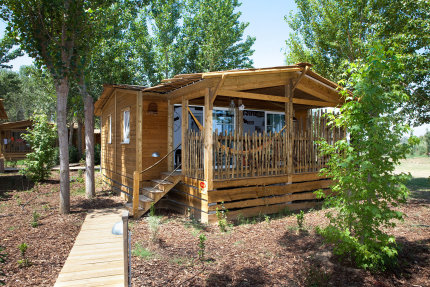 Cabane Robinson 2 chambres PREMIUM Climatisé - Le Sérignan Plage