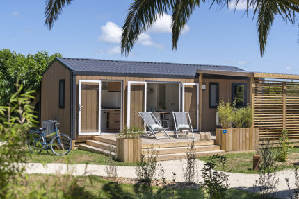 Stacaravan PREMIUM 3 slaapkamers - Le Cormoran - Romanée