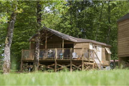 Tente Glamping 6 p 3 ch **** - Parc du Val de Loire