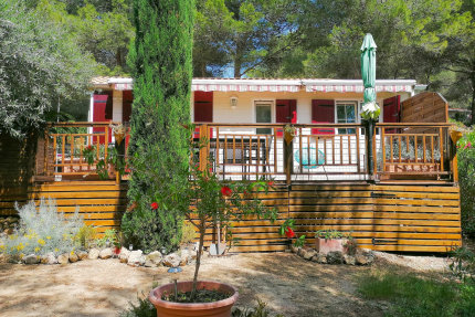 Stacaravan Charleston 2 slaapkamers 40m² - La Pinède