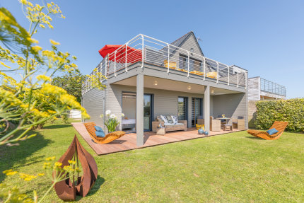 Villa "Ty Gwenn -Glazik" - à 50 mètres des Plages , en accès direct , beau panorama sur l'océan - Les Embruns