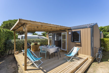 Mobilheim PREMIUM - 1 Schlafzimmer - La Plage - Romanée